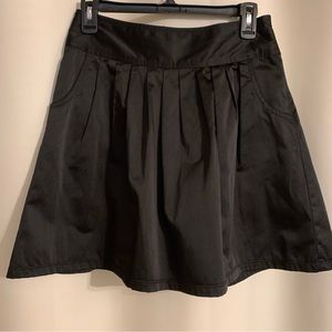 Dark Acadamia pleated satin school mini dress